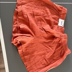 NWT American Eagle Coral Textured Shorts